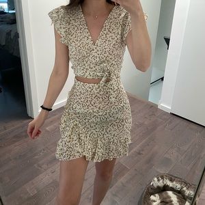 Two piece floral set